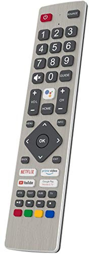 Ersatz Fernbedienung passend für Sharp 4K UHD Android TV LC-40BL2EA | LC-40BL4EA | LC-40BL5EA | LC-50BL2EA | LC-50BL5EA