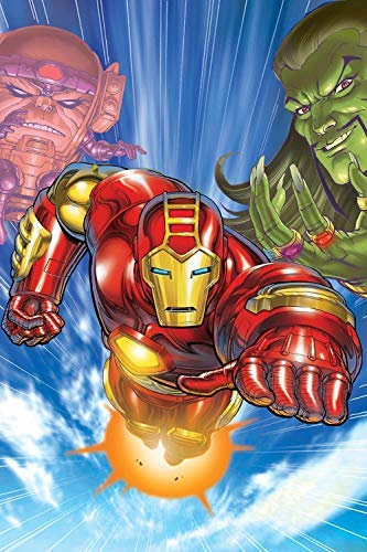 ZZMMUW Jigsaw Puzzle, 1000 Pieces Jigsaw Puzzles For Adults Puzzles,Iron Man Tv Show,Educational Puzzle Toy For Kid