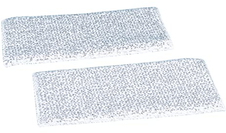 2 hochwertige Reinigungstücher passend für Vorwerk VG100 Fensterreiniger, VG 100 Fenster Reiniger - Für Fenster, Spiegel, glasierte Fliesen, glänzende Metalloberflächen