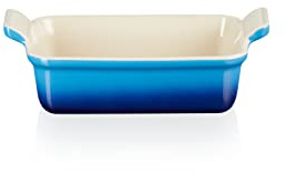 Le Creuset Heritage Rectangular Dish, Stoneware, 19 cm, 1.1 litres, Azure, 71102192200001