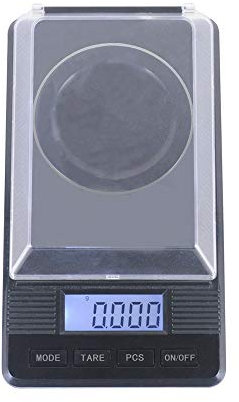Balance électronique numérique haute précision 0,001 g, mini balance à bijoux de poche, balance de laboratoire portable pour rouge à lèvres diamant et or (couleur : 50 g/0,001 g) (30 g/0,001 g) (50 g