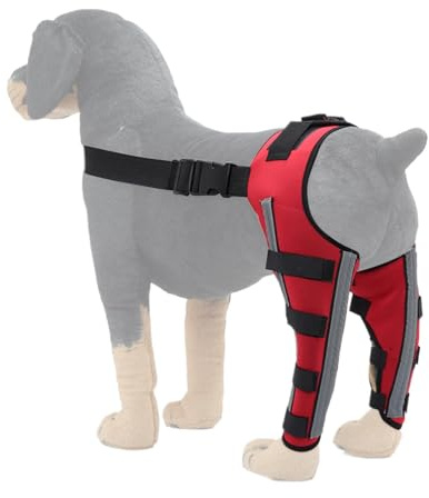 Generisch Soporte ortopédico para la cadera para perros, soporte para | cadera para mascotas, soporte para piernas, protector de rodilla para mascotas para prevenir lesiones y esguinces