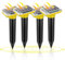 WUGEIN Scaccia Talpe Solare a Ultrasuoni Impermeabile,4x Scaccia Talpe Ultrasuoni,per Talpe Con Ip66 Impermeabile,Efficace Liberarsi di Zoofili Arvicola Topo