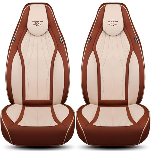 Schonbezüge Sitzbezüge für Audi A3 8P Bj 2003-13 in Dark Orange/Beige LT5