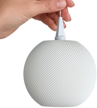 Globe Groove | Lampenschirm für Stern A1/A1e, matt weiß, Ø 10 cm