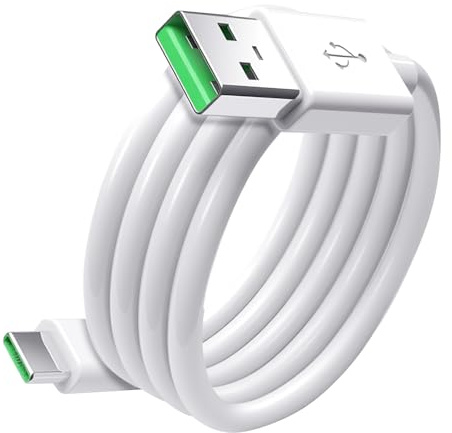 65W Cable USB C de Carga Rápida para OPPO Find X5/X3/2 Neo/Pro/Reno10/8 Pro | Cable Carga Rapida Tipo c para Realme GT NEO 3T, Reno 10 8 Pro 5G/7 6 4, 2M Carga Rápida Cable USB C