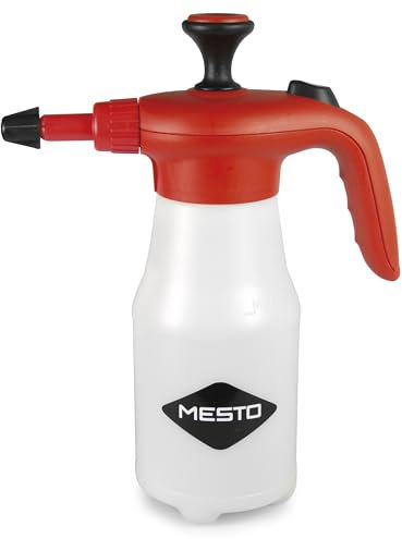 Mesto Drucksprüher Universal Plus F1 (Sprühflasche, 1 Liter, transparent, Handsprüher, Pumpsprüher) 3132PR
