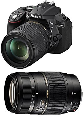 NIKON D5300 + 18-105 VR + TAMRON 70-300 DI