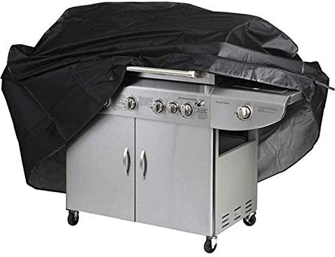 Grillabdeckung, Wasserdicht BBQ Cover Schutzhülle Haube Gasgrill Schutzhülle Abdeckhaube, Grillabdeckung Anti-UV-Beschichtung für Weber, Holland, Char Broil, Brinkmann, Landmann (170 x 61 x 117cm)