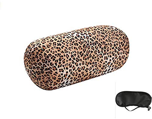 Microbead Kissen Rolle Kissen Nackenblaster Reise Nackenstützkissen Rücken Kopf Kissen (E), e, 30*17cm