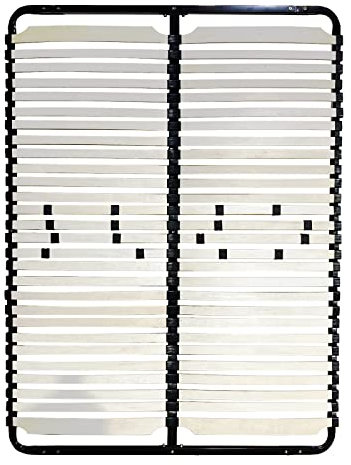 Mon Mobilier Design Doze Sommier à Lattes réglables 160x200 cm sans Pieds