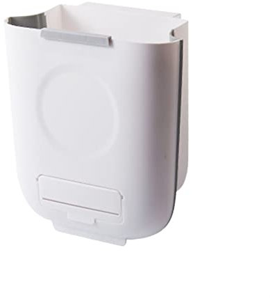 HASMI Cubo de Basura Papel de basura múltiple plegable lata de basura colapsable for la cocina colgante Cubo de Reciclaje (Size : 13L)
