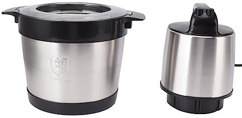 Meat Chopper Grinder steel meat grinder Electric Food Choppe, Detachable 8L Electric Vegetable Chopper, Stainless Steel Meat Chopper Grinder for Kitchen Vegetables Meat Grains Nuts Meat Grinders