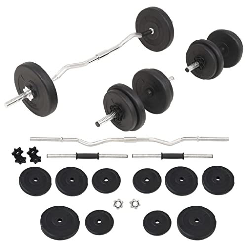 Langhantel- und Kurzhantelset 30 kg