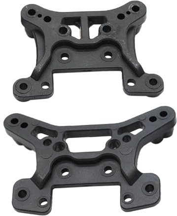 Baoblaze 2-teiliges RC-Auto-Stoßdämpfer-Set vorne und hinten, leichte Ersatzteile für 1/12 Wltoys 124008 124010 Spielzeugfahrzeuge
