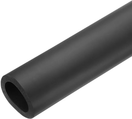 sourcing map Rohrisolierung, Schaumstoffrohrisolierung, 40 mm Innendurchmesser, 54 mm, Außendurchmesser, 61 cm, Wärmeerhaltung für Frostschutz-Isolierung, Griffgriff, Schwarz