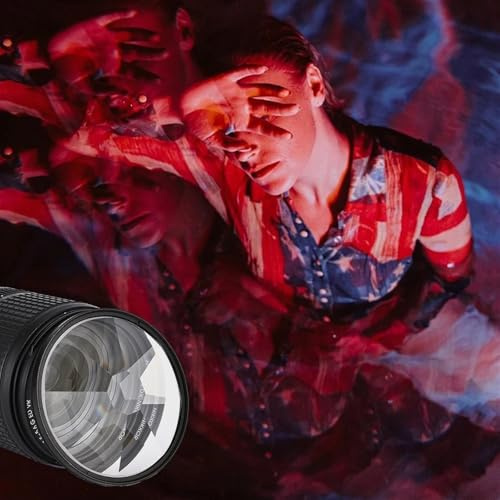 77 mm åttkantigt kamerafilter, Fotografi Förgrundsoskärpa, Film- och TV-rekvisita, Glasprisma SLR Specialeffekter Tillbehör(Size:With 72mm adpater)