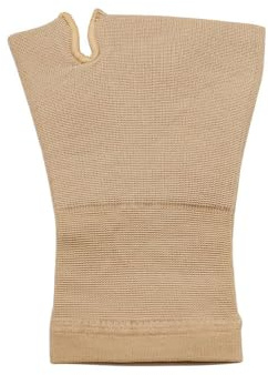 Ieron Muñequera para Pulgar – Soporte de muñeca de compresión Transpirable, férula para muñeca para Pulgar, muñequera elástica (Color de Piel, Mediano)