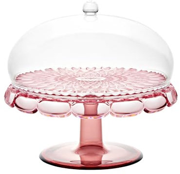 Guzzini - Vanity, alzata con campana in Bio-based SAN e Bio-based SMMA - ARIA (Rosa Flamingo)