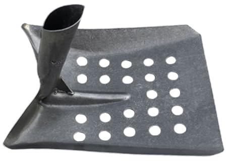 TOYANDONA Pala De Limpieza Plana Multiuso para Estiércol De Aves y Granja, Pequeña De Metal, Herramienta para Limpieza De Alcantarillado y Jardín, Práctica para Mantenimiento Agrícola