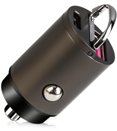 Car Charger USB C Fast Charge PD3.0 QC4.0 90W Cigarette Lighter USB Charger | Car Phone Adapter Compatible with iPhone 17/16/15/14/13 Series, Galaxy S23/S22/S21, iPad Pro, AirPods (USB-C 45W+USB-A 45W)