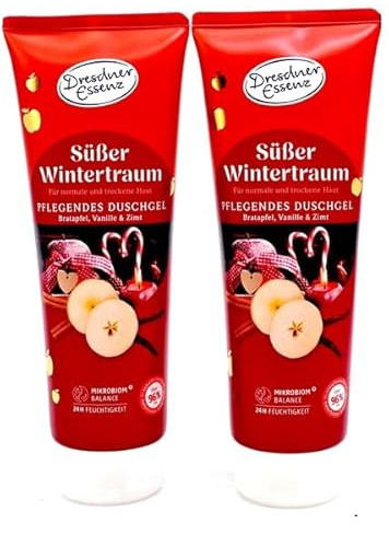 2er Pack Dresdner Essenz Duschgel Süßer Wintertraum 2x 250ml