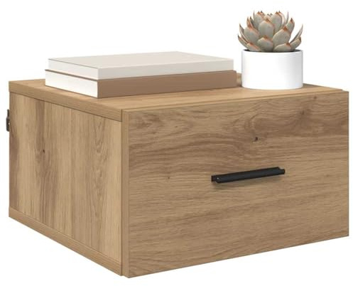 vidaXL Nachttisch 2 STK. Artisan-Eiche 35 x 35 x 20 cm Holzwerkstoff