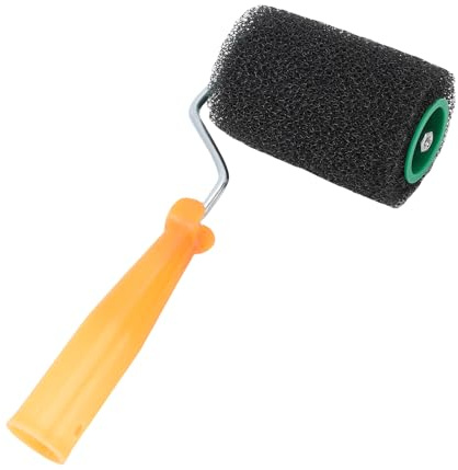 Sahgsa Ensemble de 9 pièces de rouleau de peinture de structure de 10,2 cm avec rouleau en mousse et cadre en plastique pour le soulignage des navires à caisses de camions