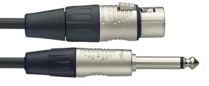 Stagg NMC6XPR 6 m N-Series Female XLR to Mono Jack Cable