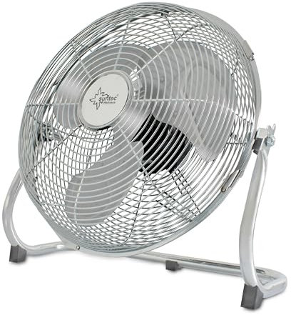 SUNTEC Ventilateur de Sol CoolBreeze 3500 BV | 35 cm Ø | 3 vitesses, soufflerie Turbo, 50 watts], Adapté pour chambre, garage, Gymnases
