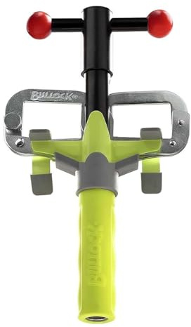 Bullock Excellence Modello W, Antifurto Meccanico per Auto con Cambio Manuale, Protezione Massima, Acciaio Carbonitrurato, Resistente e Facile da Installare, Sistema Blocca Pedale + Manometro