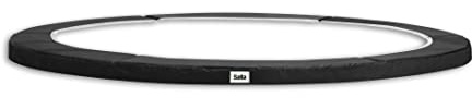 Salta Hochwertiger Schutzrand - rund - Ø244cm - Schwarz