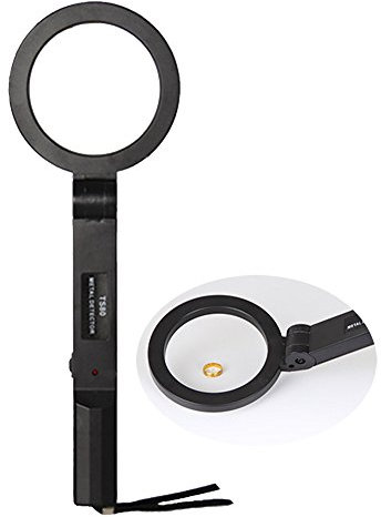 NUZAMAS Metalldetektor, tragbarer Hochleistungs-Handheld, Empfindlichkeits-Metallsensor für Sicherheitsinspektion, Metallsuche für Sicherheit, Ereignis, Schatzsuche