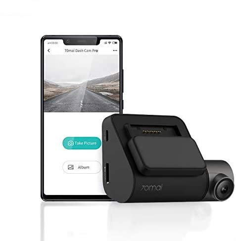 70mai Dash Cam Pro Autokamera Vorne Recorder FHD 1944P ADAS Nockenauto DVR Sprachsteuerung, Notfallaufnahme, G-Sensor, WDR, Parkmonitor(ohne GPS)