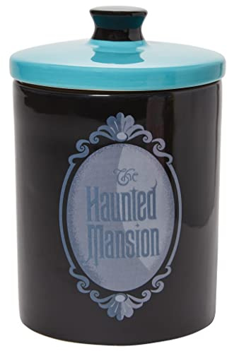 Enesco Disney Ceramics - Barattolo per biscotti, motivo: The Haunted Mansion, 19 cm, multicolore