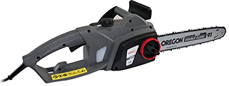 Bricoferr BFG2200 Tronçonneuse électrique 2200 W, barre et chaîne Oregon