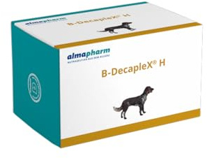 almapharm B-DecapleX H | 120 Tabletten| Ergänzungsfuttermittel für Hunde | Hochkonzentrierter Vitamin B-Komplex