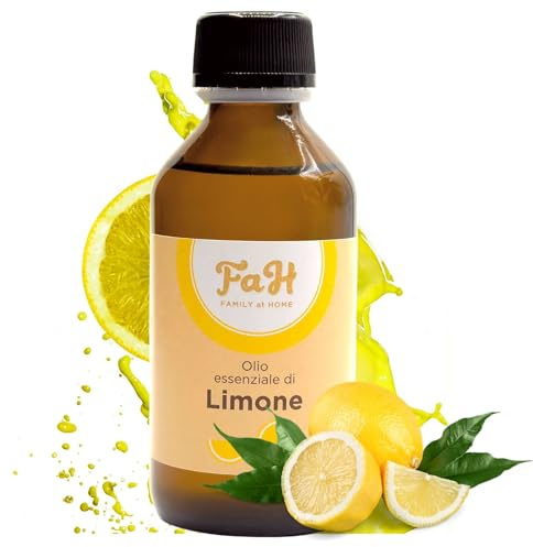 Aroma di Limone per Panettone e Dolci Lievitati, Maxi Formato 100 ml | Olio Essenziale di Limone Alimentare, Puro e Naturale, per Dolci, Torte, Biscotti e Creme, Senza Zucchero