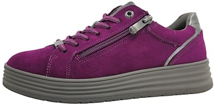 Marco Tozzi Sneaker da Donna con Plateau, con Lacci, Tempo Libero, UVA Comb, 38 EU