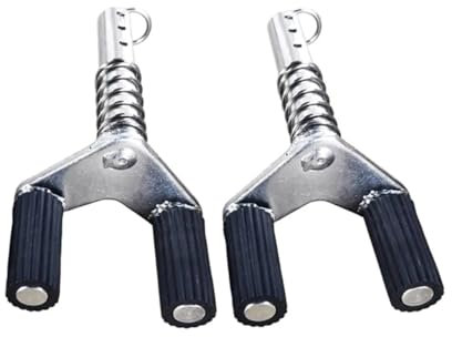 AQXYWAZQ Motorrad-Zubehör, Montageständer, Spulenhaken-Adapter, 1 Paar, hinterer Montageständer(Color:Aluminum Flat Fork)