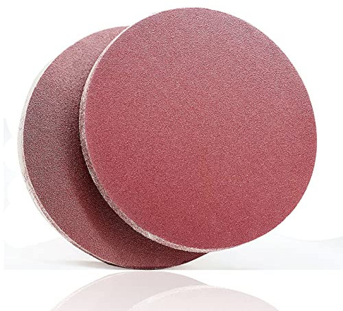 SZTVECFW Sanding Discs,12 Inch Hook and Loop Discs，Grit 5XP60/100/120/180/240/320, 12 inch sandpaper for disc sanders Pack of 30(300mm)