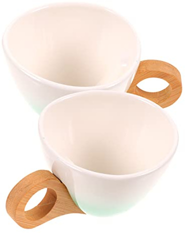 Ciieeo Lot De 2 Tasses À Café Dégradées – Tasses À Cappuccino Pour La Famille Le Bureau Et Le Restaurant – Tasse En Céramique