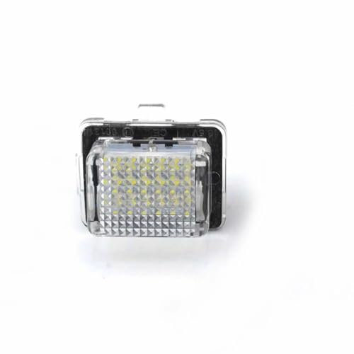 Generisch Rücklichtglas Auto-Blinkfehler, kostenlos, SMD-Nummer für Kennzeichen, für Licht-Set für Mercedes W204, W212, C207, C216, W221, Kfz-Kennzeichenbeleuchtung(L side)