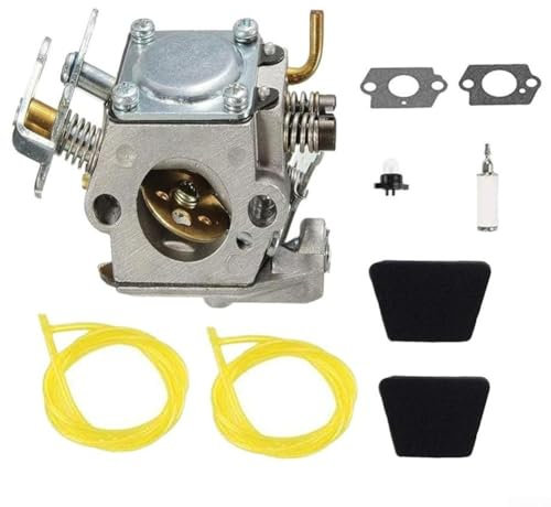 Carburador hecho a mano para motor de motosierra de 42 CC con filtro de aire para una entrega eficiente de combustible