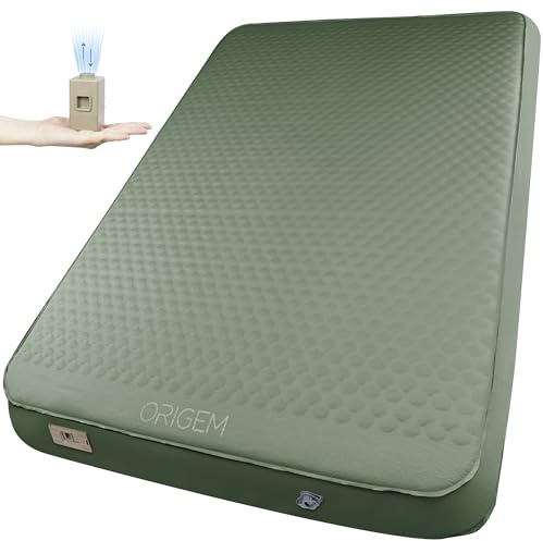 Origem Materasso Autogonfiabile Doppio 140x10cm Pompa Elettrica Integrata