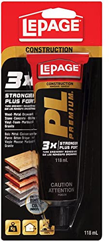 LePage PL Premium Polyurethane Construction Adhesive 118 ml