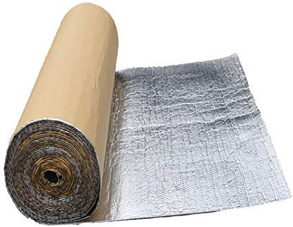 Save Energy Floors And Roof Foil Insulation Save Energy Heating Radiator Insulation Foil Heat Reflective Warm Up Or Keep Cool A Room Vapour Barrier And Waterproof Thermal For Sheds Caravan(Size:1x30m)