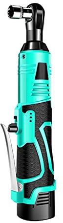 HDHXT Électrique Ensemble de Clés À Cliquet sans Fil, 36V 3/8 Clé À Cliquet, 680r/min Kit de Clé À Cliquet Électrique avec Batterie Lithium-ION, Charge Rapide, 7 Douilles, 3 Tailles (Color : C)