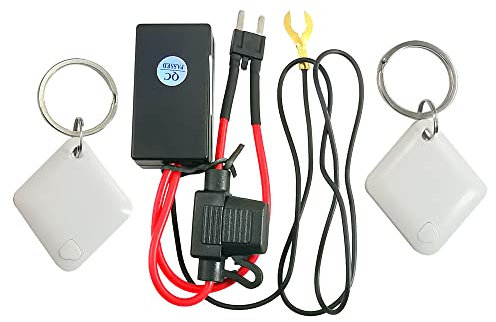 M506 Antidémarrage de Voiture sans Fil, Verrouillage du Moteur de Voiture Dispositif avec Fonction d'indication LED, Circuit Intelligent coupé, Alarme système d'immobilisation de Voiture Automatique