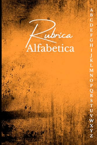 Rubrica Alfabetica: quaderno , 107 pagine Formato (6X9)